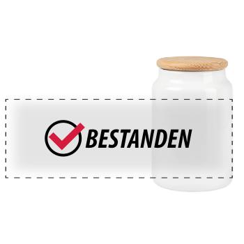 bestanden__f2 - Panorama Keksdose mit Holzdeckel - Weiß - Vorne
