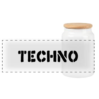 Techno__V001 - Panorama Keksdose mit Holzdeckel - Weiß - Vorne