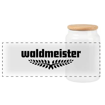 Waldmeister | weltmeister - Boîte à biscuits avec couvercle en bois - blanc - Devant