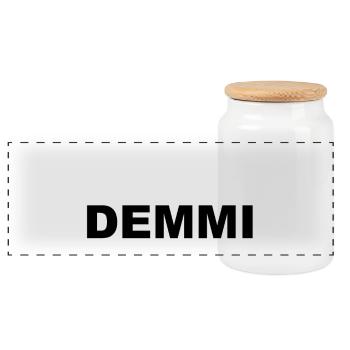 Remmi Demmi - Panorama Keksdose mit Holzdeckel - Weiß - Vorne