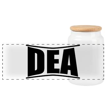 t-shirt Dea t-shirt idée cadeau - Boîte à biscuits avec couvercle en bois - blanc - Devant