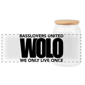 732918_356165557_basslovers_wolo_print - Panoramic Cookie Jar with Wooden Lid - white - Front