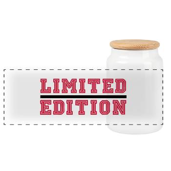 limited_edition_2 - Panorama Keksdose mit Holzdeckel - Weiß - Vorne