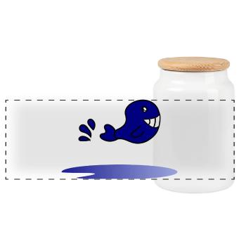 VACANCES. BONNES VACANCES. MAÎTRESSE. MAÎTRE. PROF - Boîte à biscuits avec couvercle en bois - blanc - Devant