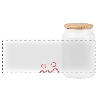 T-shirt Cyclisme Humour Cadeau Grimpeur Vélo - Boîte à biscuits avec couvercle en bois - blanc - Devant