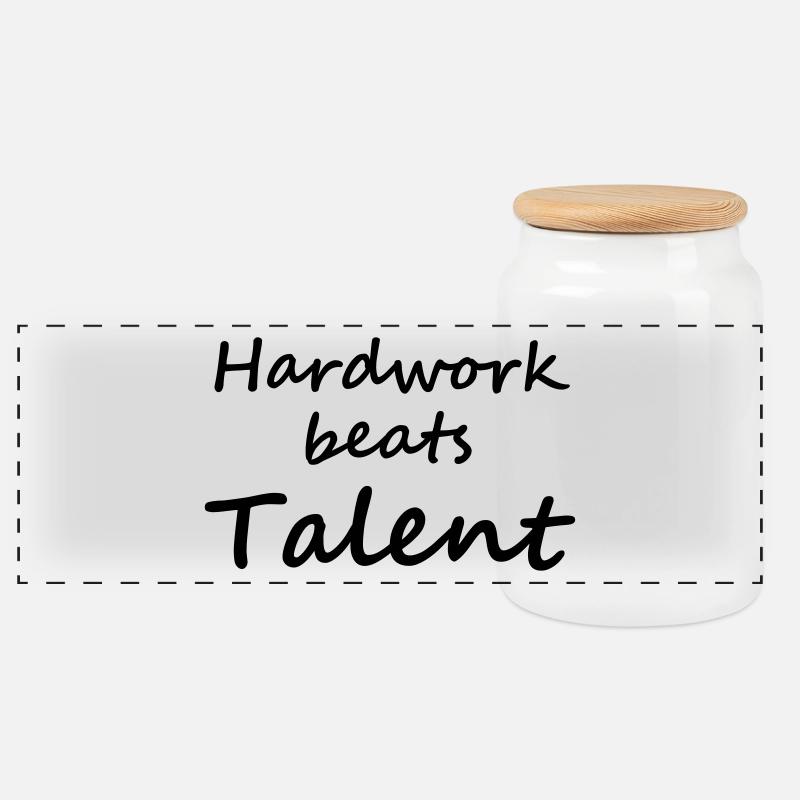 Motivation - Panorama Keksdose mit Holzdeckel - Weiß