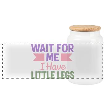 Idée de cadeau amusant pour un mème d’humour de proverbe mignon - Boîte à biscuits avec couvercle en bois - blanc - Devant