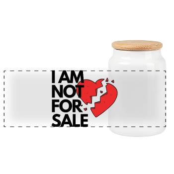 À vendre T-shirt graphique cœur brisé Romantique - Boîte à biscuits avec couvercle en bois - blanc - Devant
