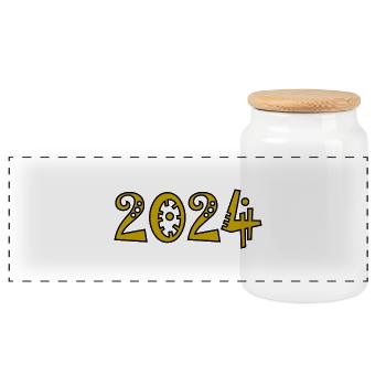NOËL. ANNEE. ANNIVERSAIRE. RETRAITE. PAPA. MAMAM. - Boîte à biscuits avec couvercle en bois - blanc - Devant