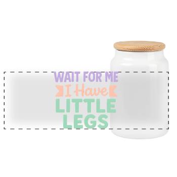 Idée de cadeau amusant pour un mème d’humour de proverbe mignon - Boîte à biscuits avec couvercle en bois - blanc - Devant