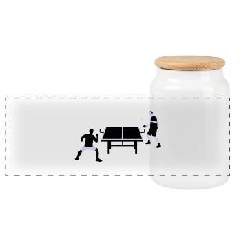 table_tennis_052012_c_2c - Panorama Keksdose mit Holzdeckel - Weiß - Vorne