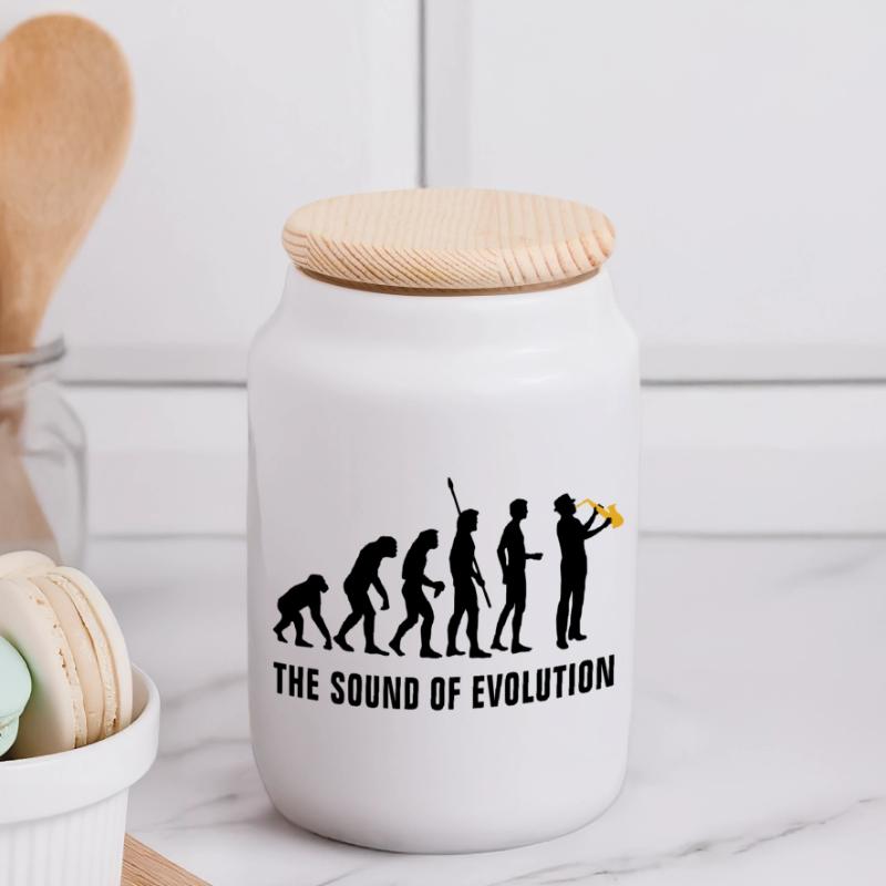 evolution_saxophon_b_2c Boîte à biscuits avec couvercle en bois