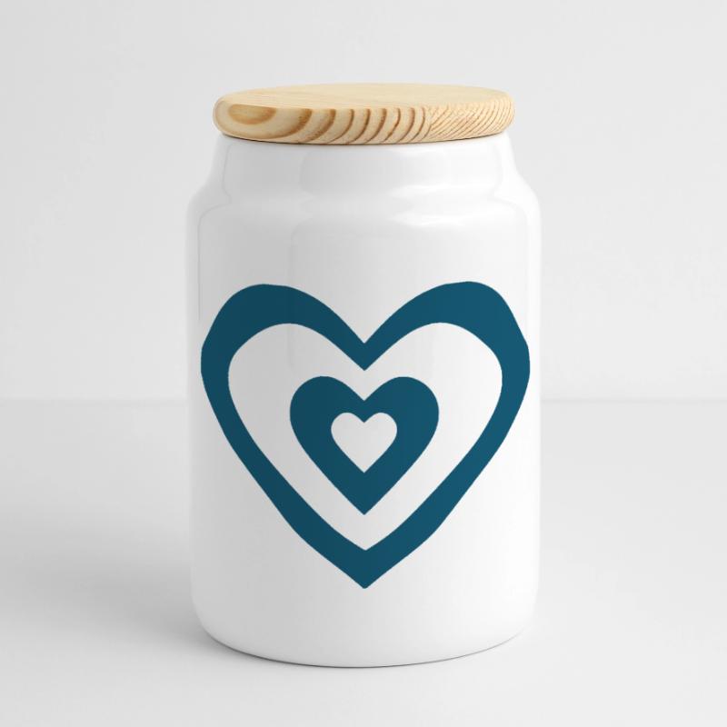 Muttertags Geschenk Mutter Muttertag Geschenkidee  Panorama Keksdose mit Holzdeckel