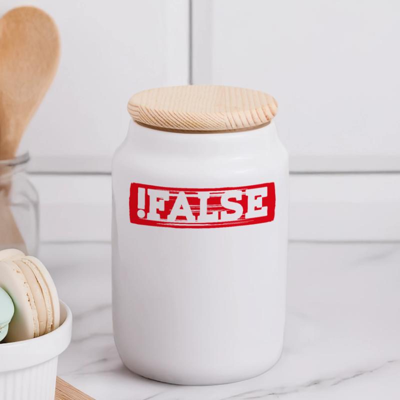 Debug Scripting Statement Développeur Code Nerd Boîte à biscuits avec couvercle en bois