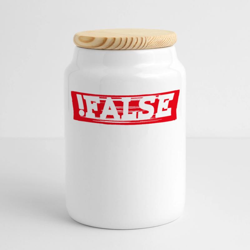 Debug Scripting Statement Développeur Code Nerd Boîte à biscuits avec couvercle en bois