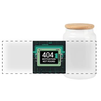 404 Not found - Panorama Keksdose mit Holzdeckel - Weiß - Vorne