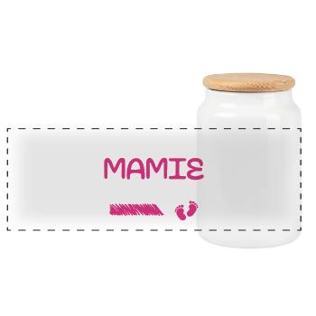 I'm Still Going To Be A Granny In 2025 - Panoramic Cookie Jar with Wooden Lid - white - Front