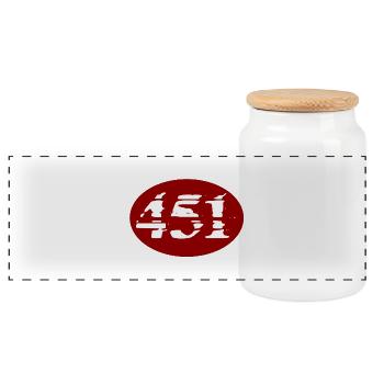 451.png - Panorama Keksdose mit Holzdeckel - Weiß - Vorne