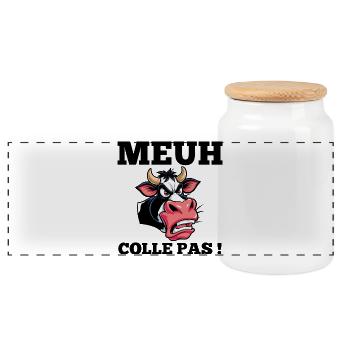 voiture, conduite, conduire - Boîte à biscuits avec couvercle en bois - blanc - Devant