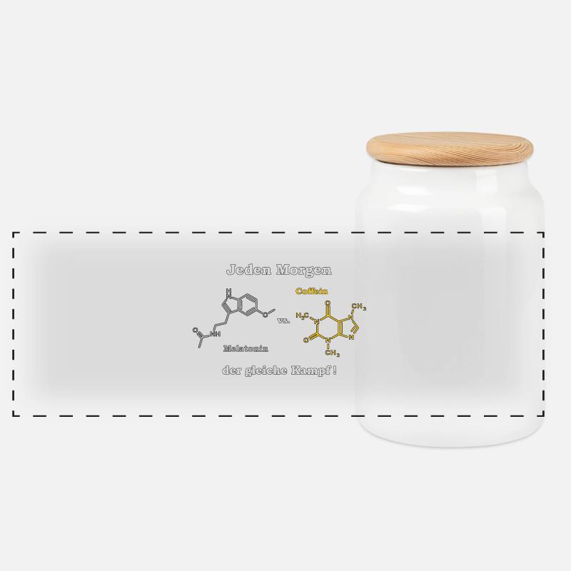 melatonin_vs_coffein_2_mp - Panorama Keksdose mit Holzdeckel - Weiß