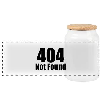 404 Not Found - Panorama Keksdose mit Holzdeckel - Weiß - Vorne