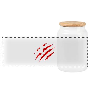 Claw Klaue Laender Tonga png - Boîte à biscuits avec couvercle en bois - blanc - Devant
