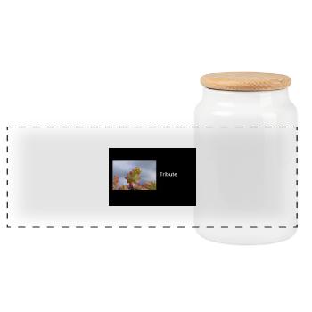Streetwear Tribute - Boîte à biscuits avec couvercle en bois - blanc - Devant