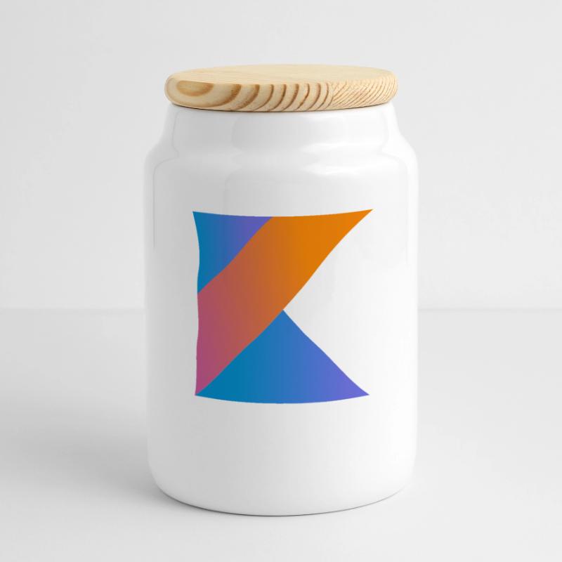 programmierer nerd computer source neu K sign pc c Panorama Keksdose mit Holzdeckel