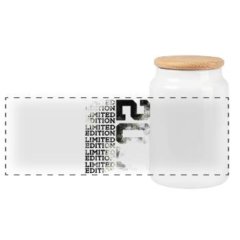 15 JAHRE LIMITED EDITION 2011 15. GEBURTSTAG - Panorama Keksdose mit Holzdeckel - Weiß - Vorne