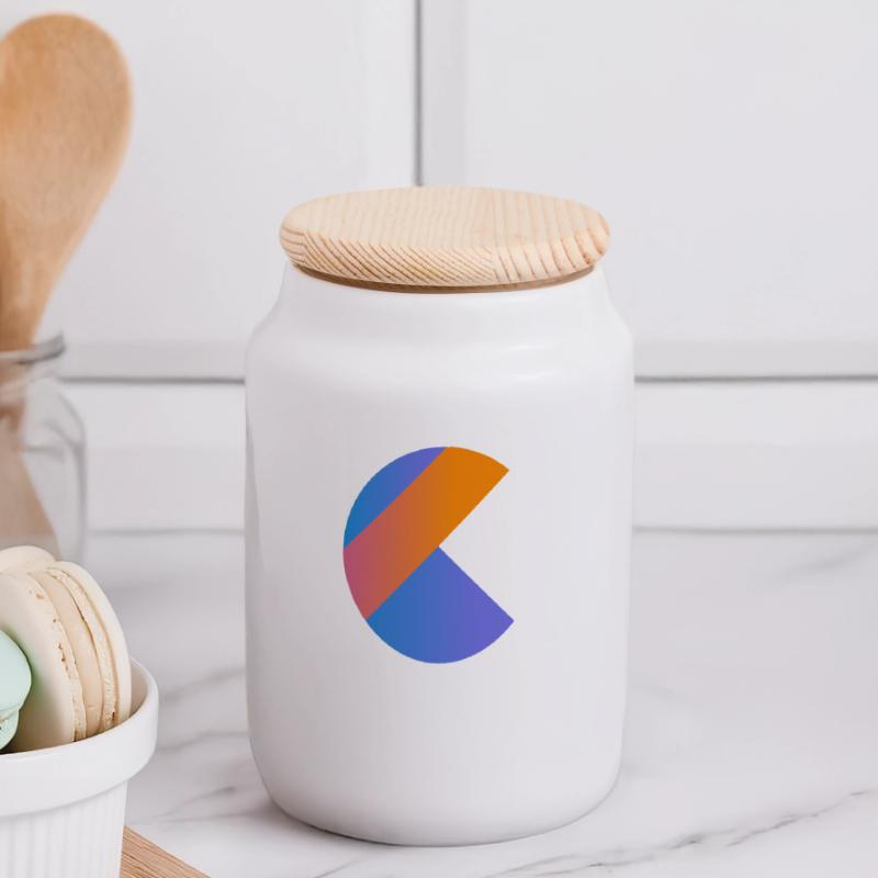 programmer software nerd pc computer hacker neu lo Panorama Keksdose mit Holzdeckel