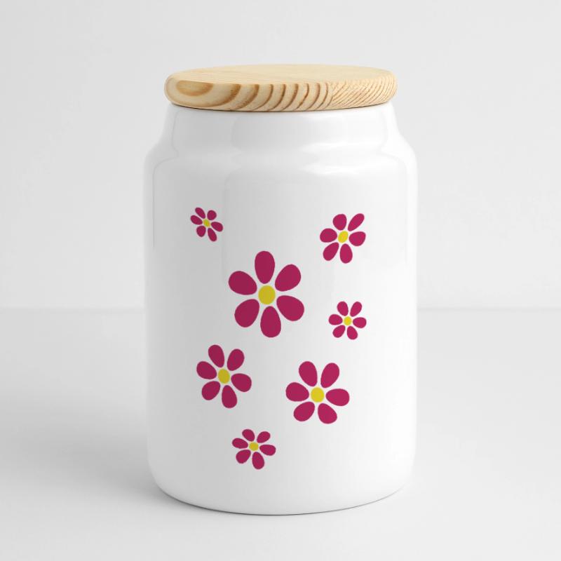 Muttertags Geschenk Mutter Muttertag Geschenkidee  Panorama Keksdose mit Holzdeckel