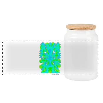 Proyecto_nuevo_-6-_-1-_-12-_-4- - Panoramic Cookie Jar with Wooden Lid - white - Front