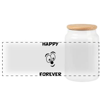 HUMOUR. CITATION. MESSAGE. RETRAITE. ANNIVERSAIRE. - Boîte à biscuits avec couvercle en bois - blanc - Devant