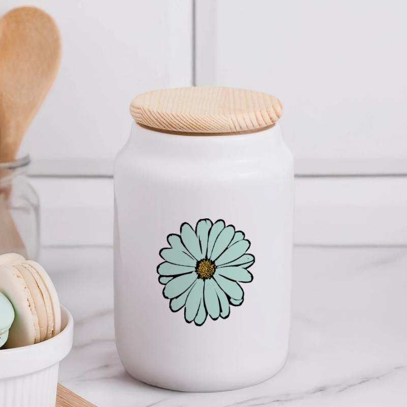 Muttertags Geschenk Mutter Muttertag Geschenkidee  Panorama Keksdose mit Holzdeckel