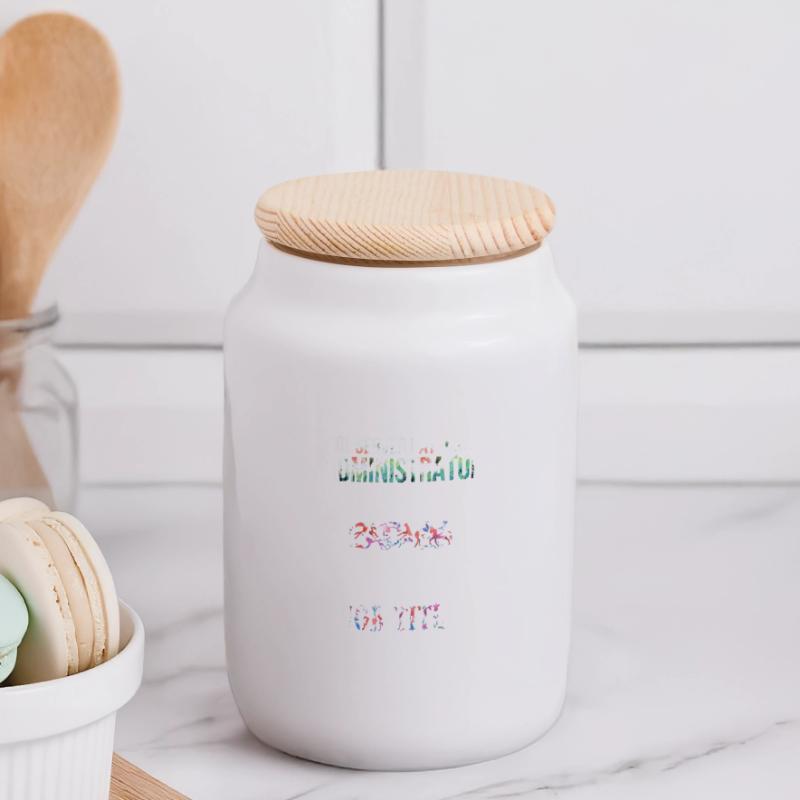 SQL Server Database Administrator - SQL Server Panoramic Cookie Jar with Wooden Lid