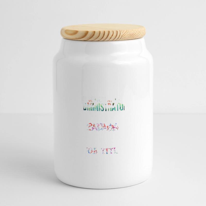 SQL Server Database Administrator - SQL Server Panoramic Cookie Jar with Wooden Lid