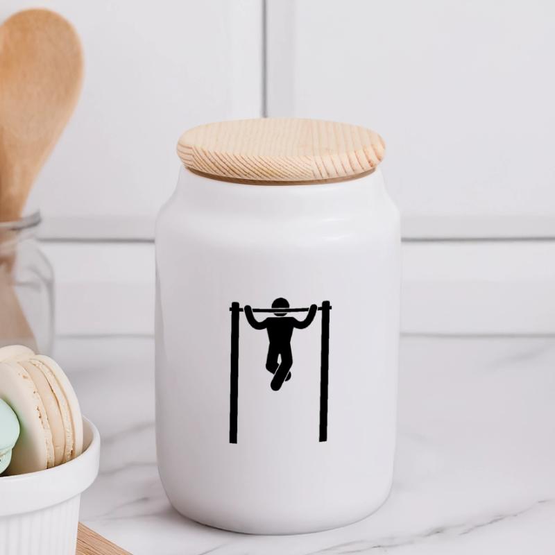 pullup Panorama Keksdose mit Holzdeckel