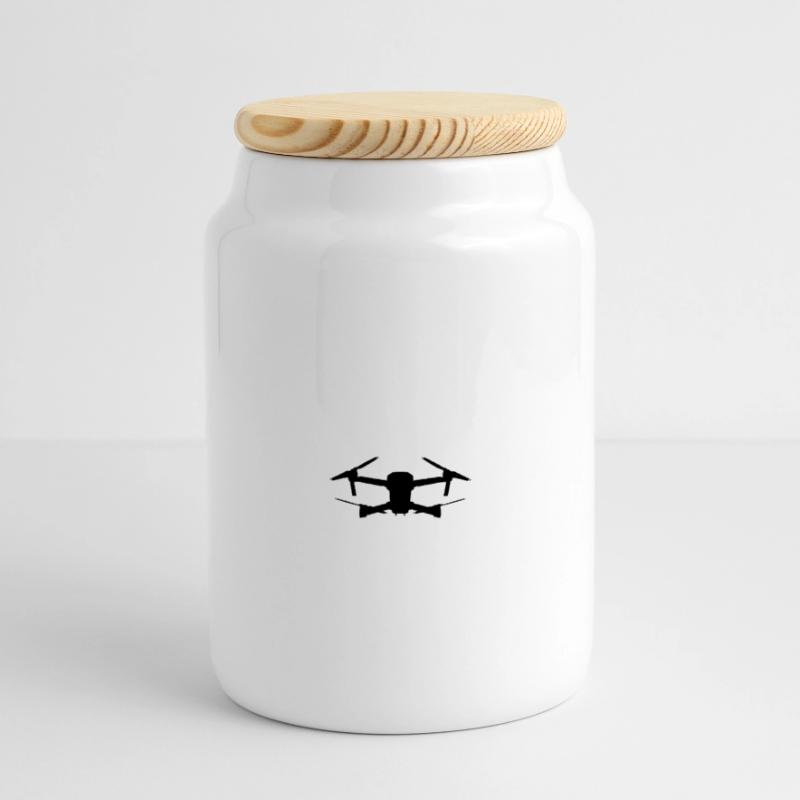 DJI MAVIC PRO DRONE Biscottiera con coperchio in legno