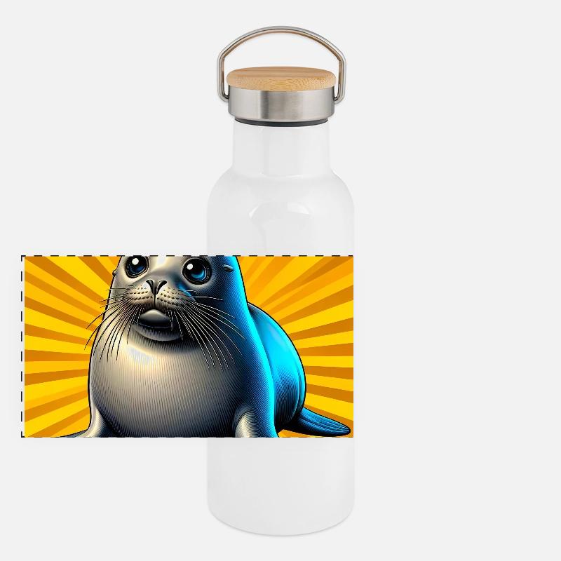 seal Panoramic Thermal Bottle with Bamboo Lid