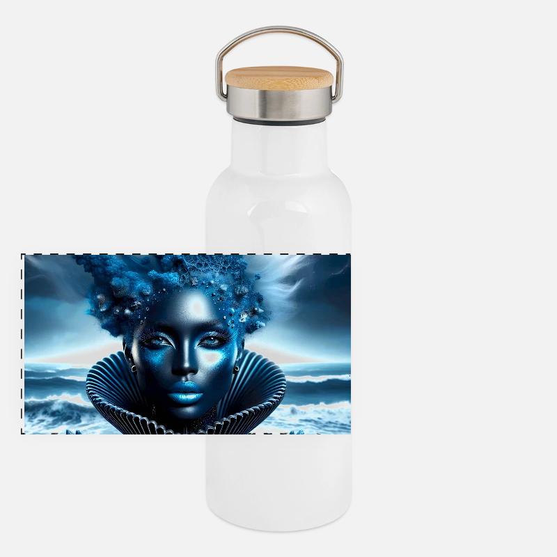 Venus Panoramic Thermal Bottle with Bamboo Lid