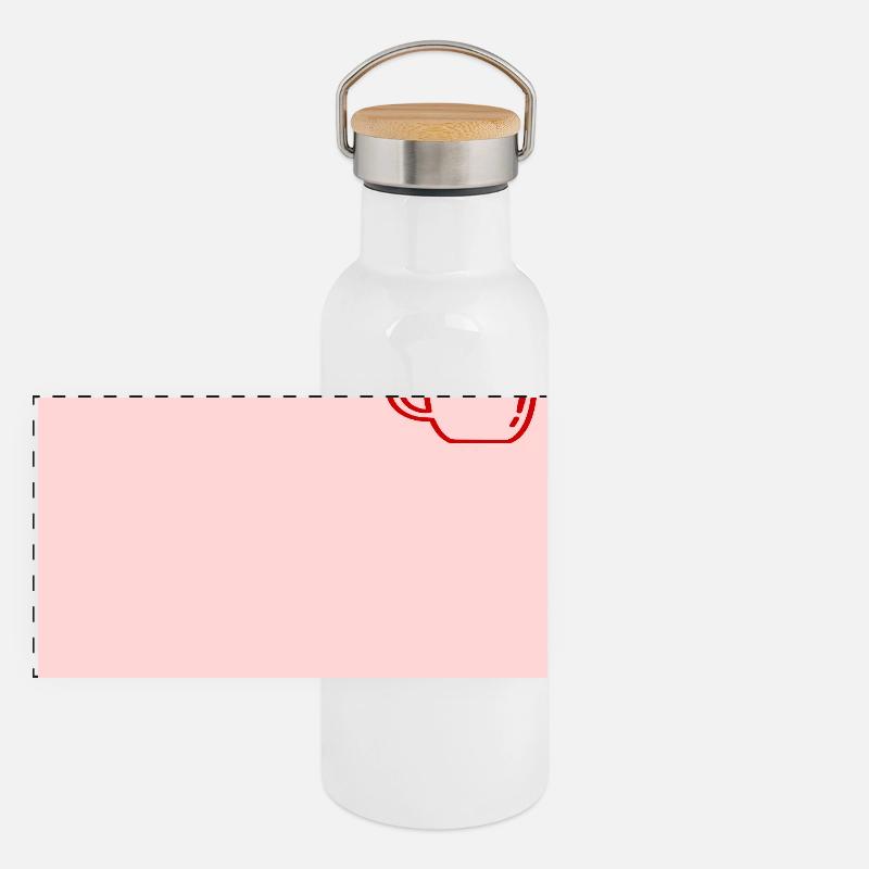 MULLED WINE MUG Panoramic Thermal Bottle with Bamboo Lid