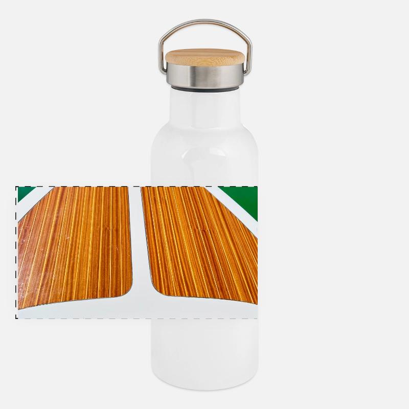 Motorboat Panoramic Thermal Bottle with Bamboo Lid
