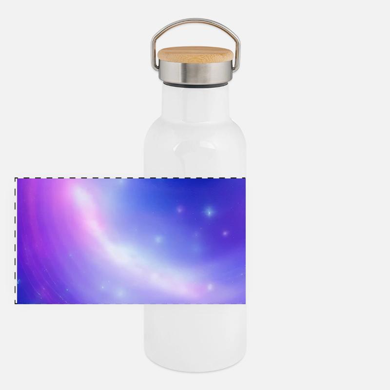 Image de la galaxie Gourde isotherme avec bouchon en bambou