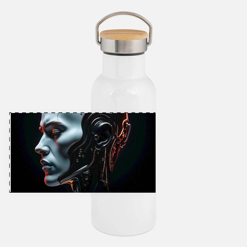 MAD-MND : Machine Gourde isotherme avec bouchon en bambou