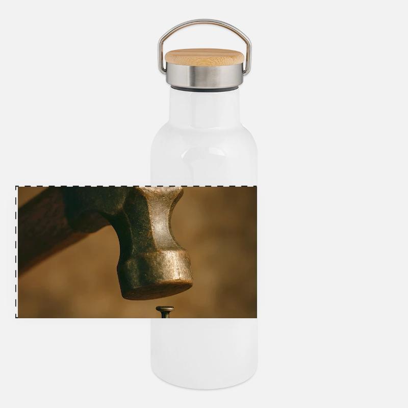 Profession - Carpenter Panoramic Thermal Bottle with Bamboo Lid