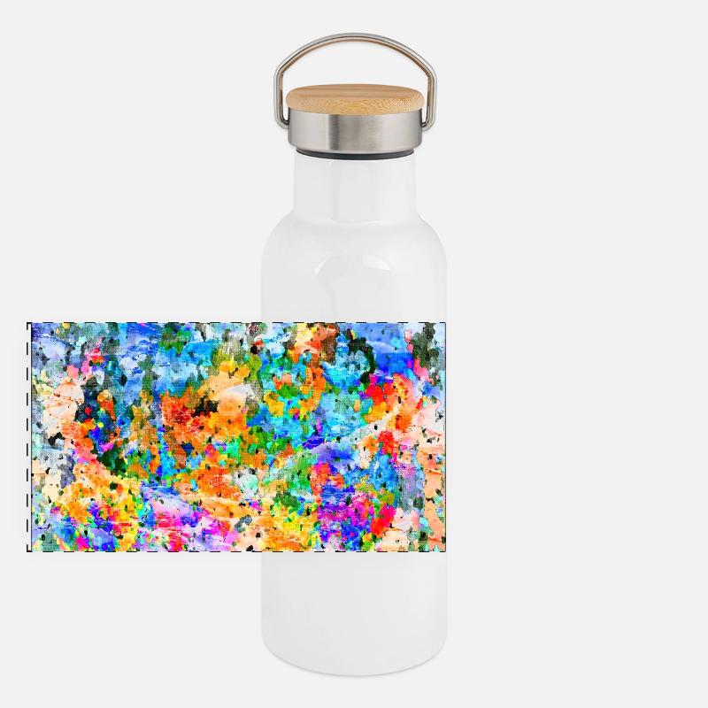 janderes Panorama Thermosflasche mit Bambusdeckel