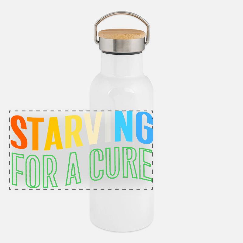 Gastroparesis Panoramic Thermal Bottle with Bamboo Lid