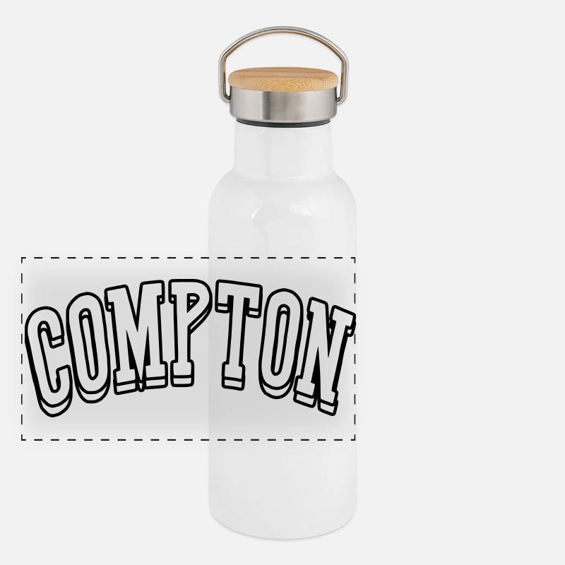 Chemise Compton Gourde isotherme avec bouchon en bambou