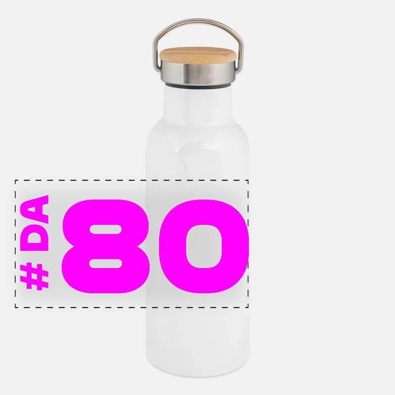DA80 Panoramic Thermal Bottle with Bamboo Lid