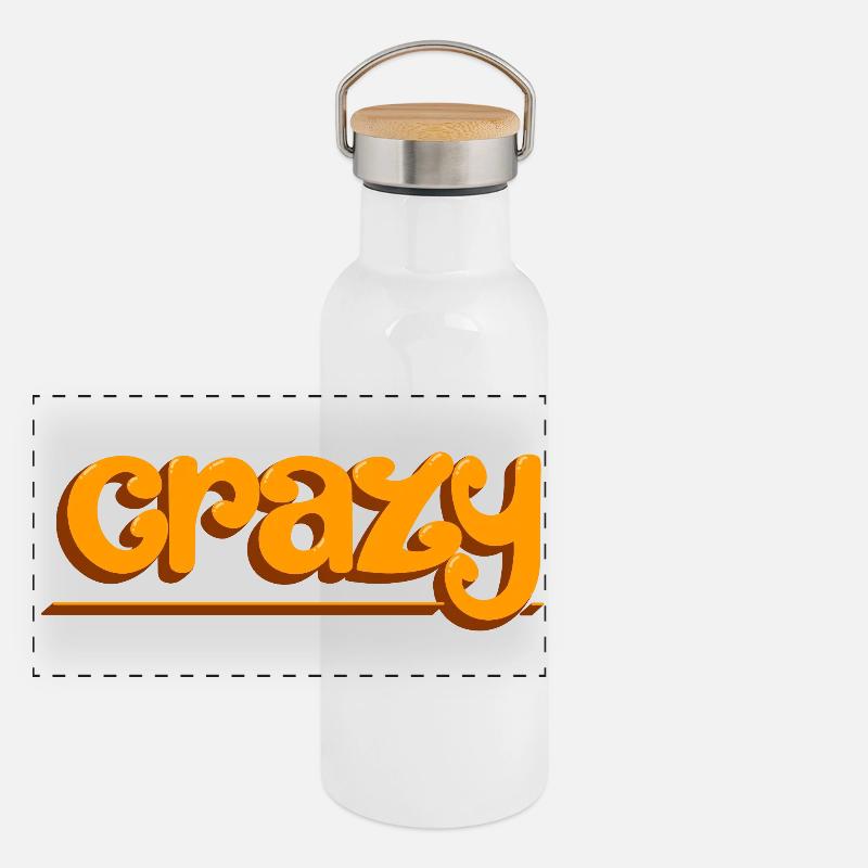 Crazy Panoramic Thermal Bottle with Bamboo Lid